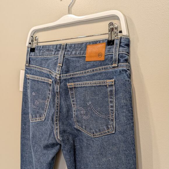 AG Adriano Goldschmied Angeline Mid Rise Flare Jeans Medium Wash - Size 26 - Picture 3 of 10